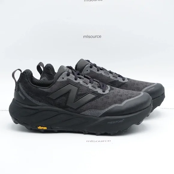 NEW New Balance Fresh Foam X Hierro V9 Trail Shoes Men's MTHIERZ9 Black Cement - Picture 2 of 14